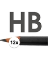 12x HB potloden voor professioneel gebruik