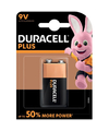 1x Duracell V9 Plus batterij alkaline LR61 9 V