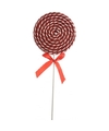 1x Kerst hangdecoratie rood-witte lolly snoepgoed 36 cm