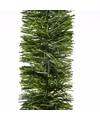 1x Kerst lametta guirlandes groen 270 cm kerstboom versiering-decoratie