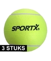 3x Jumbo tennisballen XXL 22 cm
