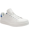 8x Witte schoenveters elastisch-elastiek siliconen voor brede voeten-schoenen
