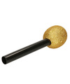 Atosa Speelgoed microfoon goud kunststof 22 cm