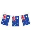 Australische vlaggenlijn 4 meter landen decoratie
