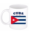 Beker-mok met vlag van Cuba 300 ml