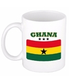 Beker-mok met vlag van Ghana 300 ml