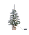 Besneeuwde miniboompjes-kunst kerstbomen met licht 45 cm
