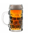 Bierpullen-Bierglazen van 1 liter