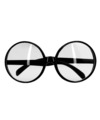 Boland Carnaval-verkleed Secretaresse-nerd-school juf bril zwart dames verkleedbrillen