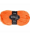 Bolletje acryl wol oranje 50 gram