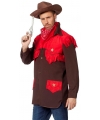 Cowboy kleding-kostuum voor heren