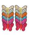 Deco vlinders 12 stuks