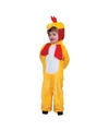 Dieren verkleedkleding kippen-hanen onesie voor kinderen