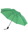 Donkergroene paraplu uitklapbaar met hoes 85 cm