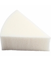 Driehoekige witte verf-make-up sponsjes 8x stuks