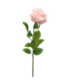 Emerald Kunstbloem roos Marleen licht roze 63 cm decoratie bloemen