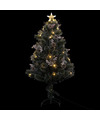 Feeric lights and christmas kunst kerstboom 120 cm -met deco en licht