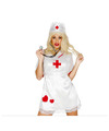 Fiestas Guirca Sexy zuster-verpleegster verkleed set 3-delig Carnaval accessoires