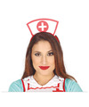 Fiestas Guirca Zuster-verpleegster diadeem carnaval verkleed accessoire