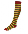 Gekleurde kniekousen-sokken voor dames