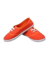 Goedkope oranje carnaval-feest schoenen-sneakers voor dames 36-41