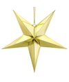 Gouden sterren kerstdecoratie 30 cm