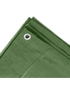 Groen afdekzeil-dekkleed 8 x 10 m