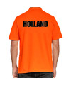 Grote maten oranje fan poloshirt-kleding Holland supporter EK- WK voor heren