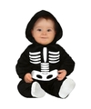 Halloween skelet kostuum voor baby-peuter