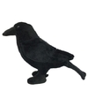 Halloween versiering kraaien-raven vogel knuffels 18 cm