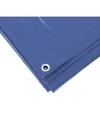 Hoge kwaliteit afdekzeil-dekzeil blauw 3 x 4 meter