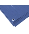 Hoge kwaliteit afdekzeil-dekzeil blauw 5 x 6 meter