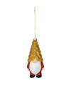 Home and Styling kersthanger gnome-kabouter kunststof 12,5 cm
