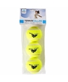 Honden-huisdieren speelgoed tennisballen 12 stuks