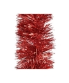Kerstboomversiering rode slingers 270 x 10 cm