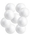 Knutselmateriaal ballen-bollen 3 cm styrofoam-polystyreen-piepschuim