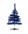 Krist+ kunst kerstboom klein blauw 60 cm