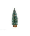 Krist+ Mini decoratie kerstboompje met licht H30 cm groen kunststof