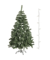 Kunst spar kerstboom 60 cm met helder witte verlichting