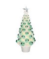 Kunstkerstboom compleet met lichtjes en ballen groen 40 cm