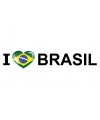 Landen sticker I Love Brasil