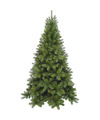 Luxe kunst kerstbomen-kunstbomen 120 cm met 196 takjes