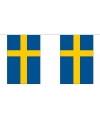 Luxe zweden vlaggenlijn 9 m