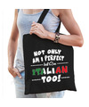 Not only perfect but Italian-Italie too fun cadeau tas voor dames