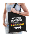 Not only perfect but Spanish-Spanje too fun cadeau tas voor dames