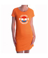 Oranje fan dress-kleding Holland kampioen met beker EK- WK voor dames