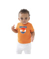 Oranje fan shirt-kleding Holland met oranje leeuw Koningsdag- EK- WK voor baby-peuters