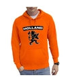 Oranje hoodie Holland leeuw voor heren