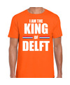 Oranje I am the King of Delft t-shirt Koningsdag shirt voor heren