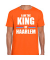 Oranje I am the King of Haarlem t-shirt Koningsdag shirt voor heren